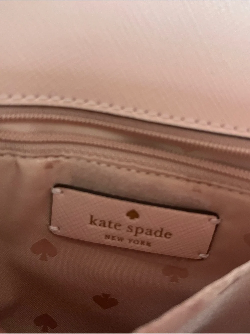 kate spade Blush Pink Saffiano Leather Crossbody